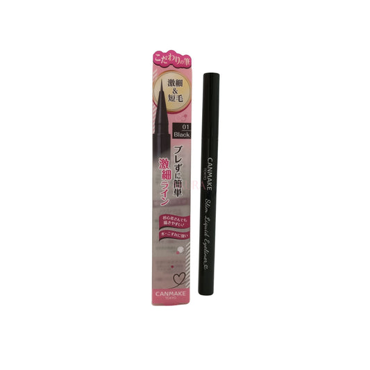 Canmake Slim Liquid Eyeliner - (01/02) 0.67ml 01 Black