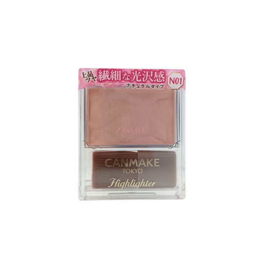 Canmake Highlighter - (L01/N01) 4.5g N01 Silky Beige