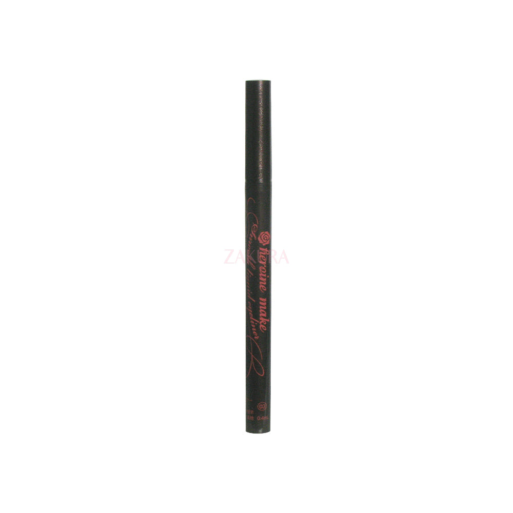 Kiss Me Heroine Make Smooth Liquid Eyeliner Waterproof 0.4ml 03 Brown Black