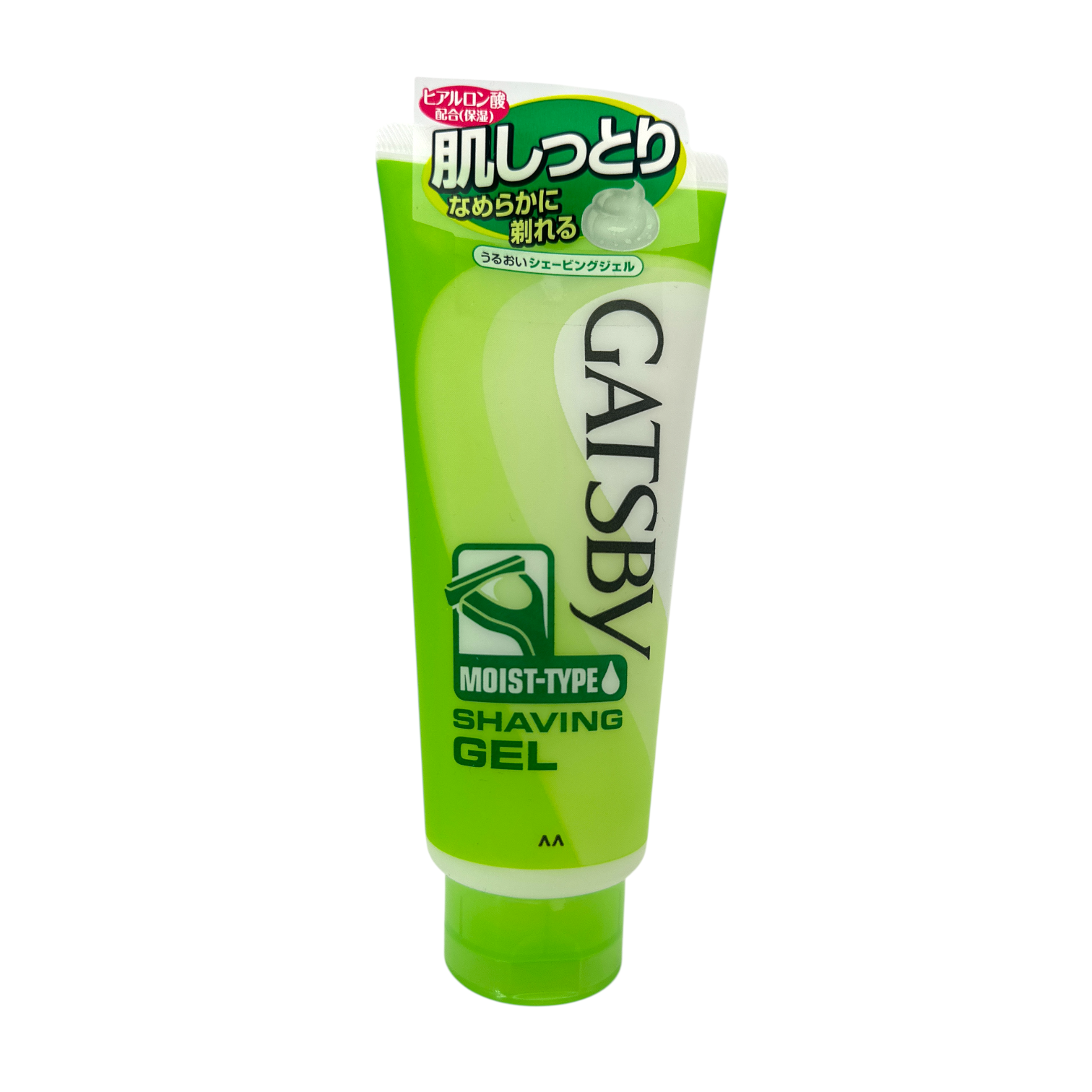 Gatsby Shaving Gel Moist Type – 130g tube for smooth shaving, available at Zakura Global.
