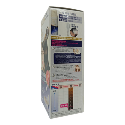 SALON DE PRO Hair Color One Push Cream 1box (4M Chestnut Brown/5 Natural Brown/7 Deep Dark Brown)