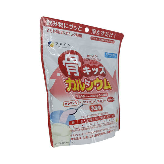 Fine Japan Bone Kids Calcium + Lactic Acid - Strawberry 140g