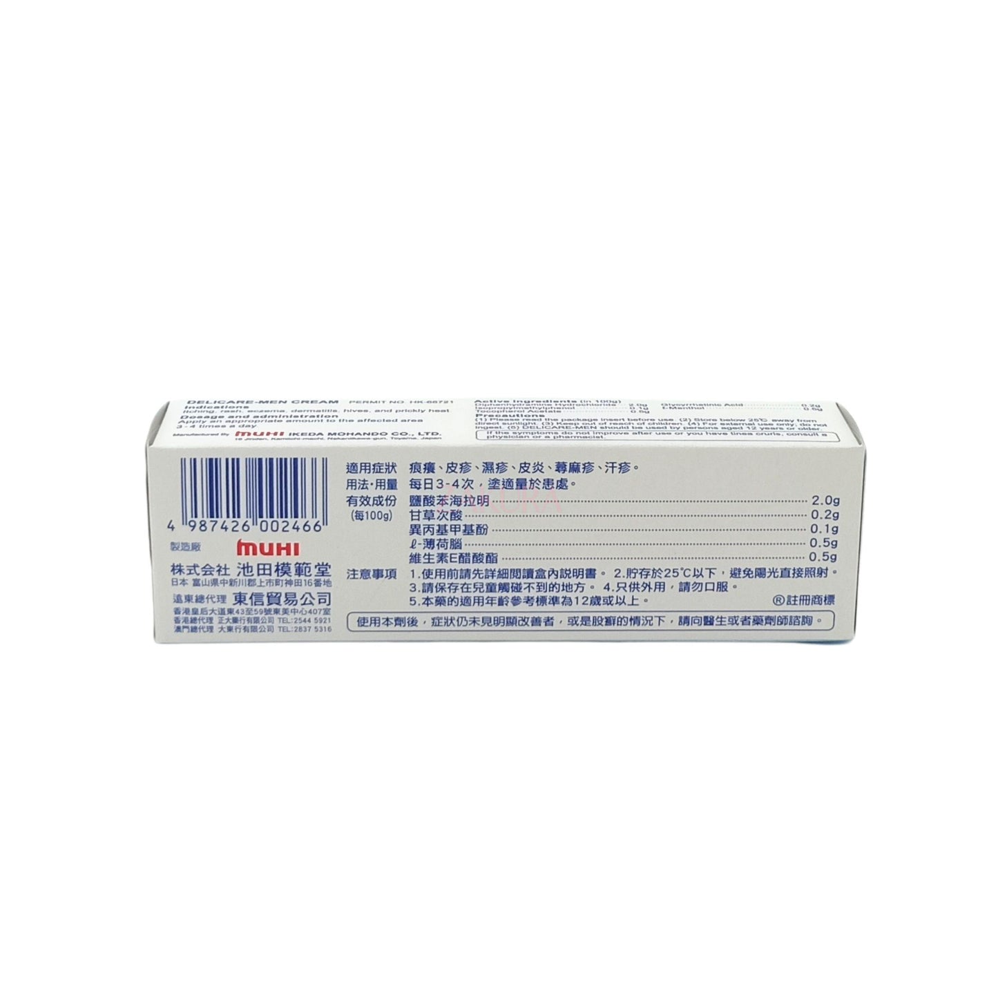 Mopiko Delicare Men Cream 15g