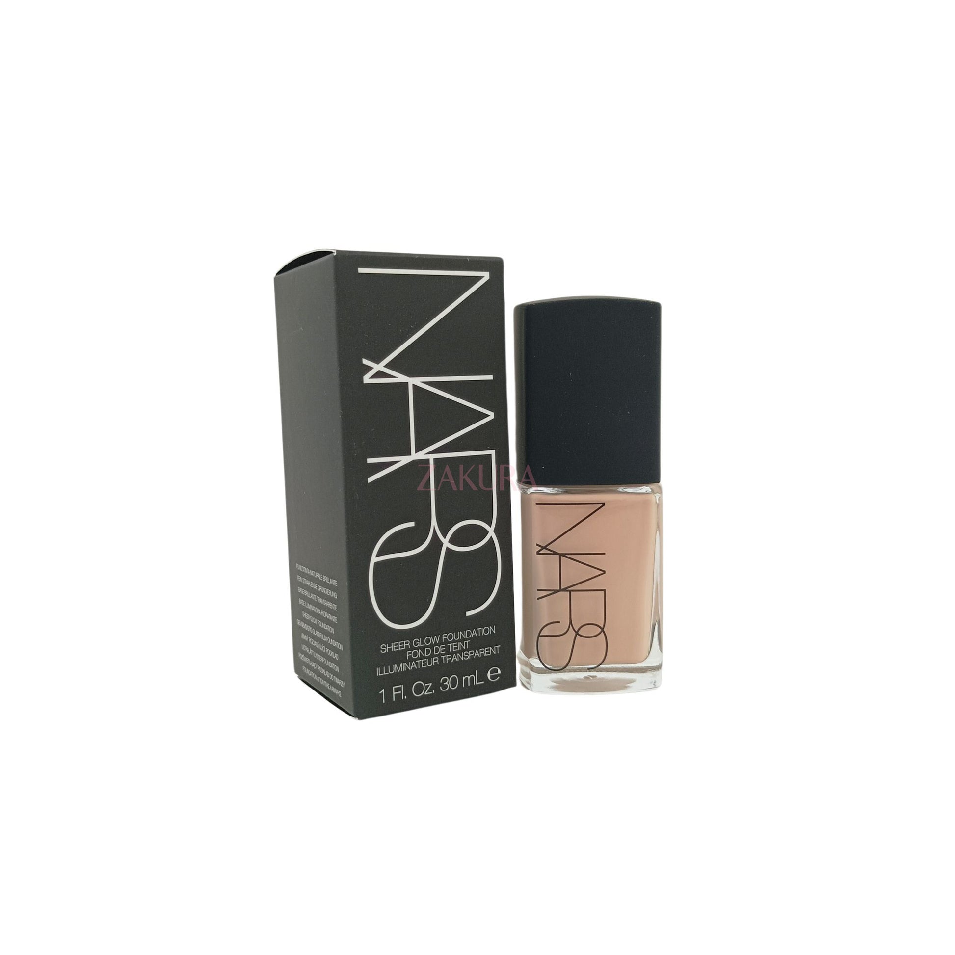 NARS Sheer Glow Foundation 30ml (Mont Blanc/ Punjab/ Fiji/ Gobi) Mont Blanc