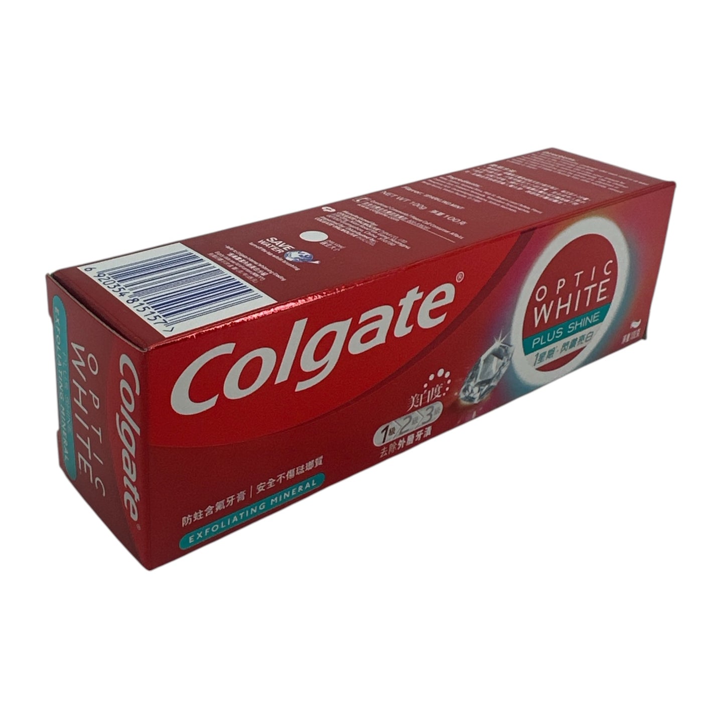 Colgate Optic White Plus Shine Whitening Toothpaste 100g