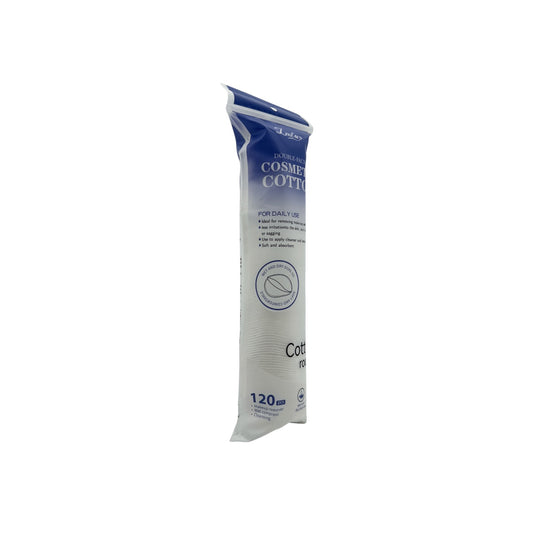 Lmltop Round Double-Faced Cosmetic Cotton (120pcs)