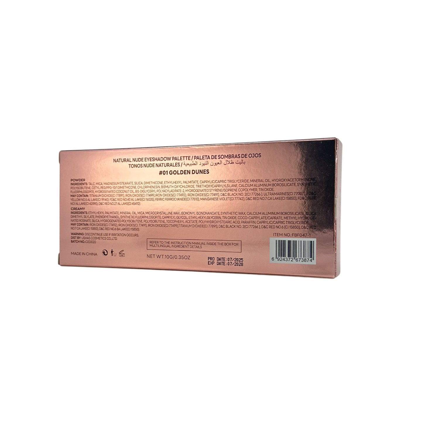 Febble 12 Colours Eyeshadow - 01 10g