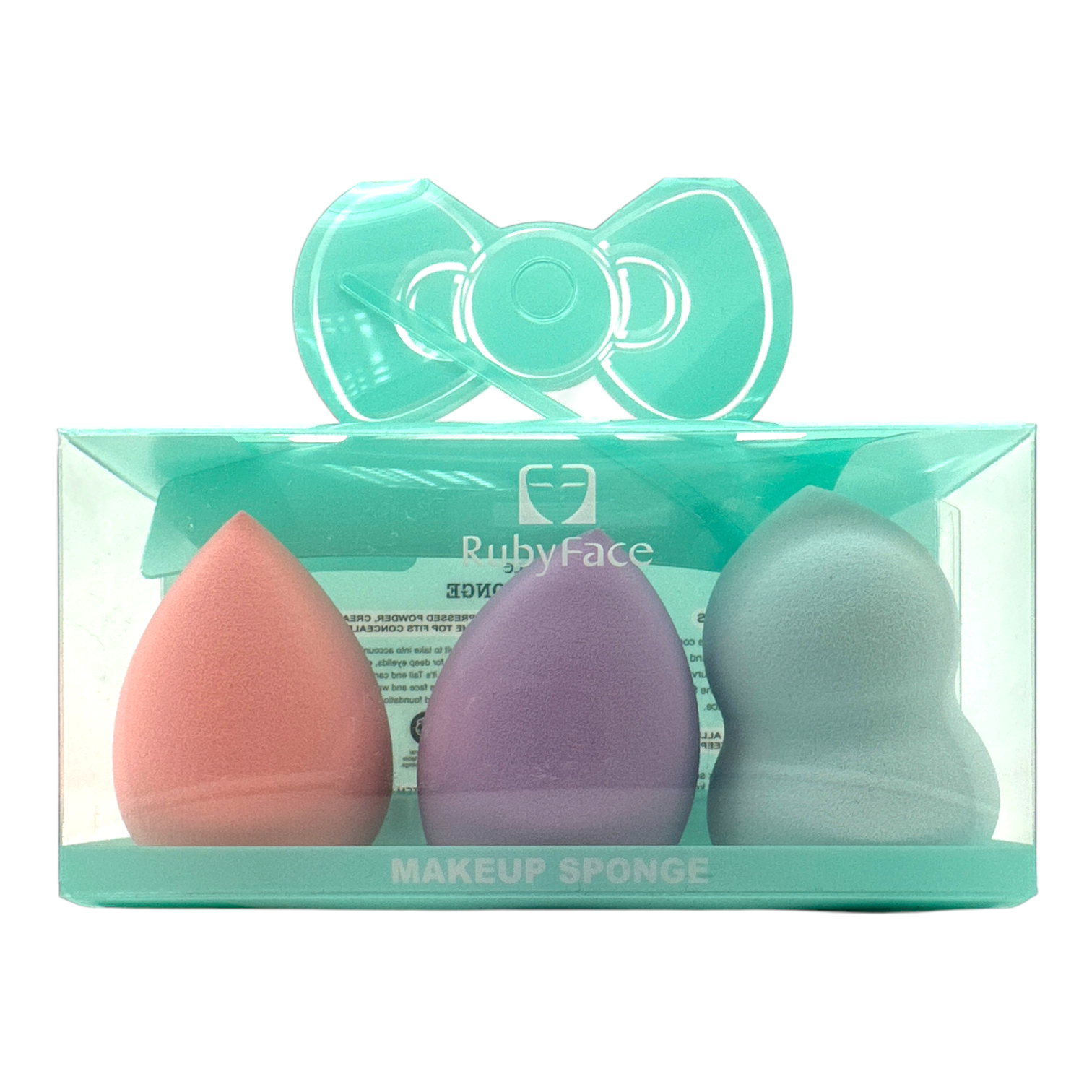 Ruby Face Beauty Sponge 3pcs 3pcs