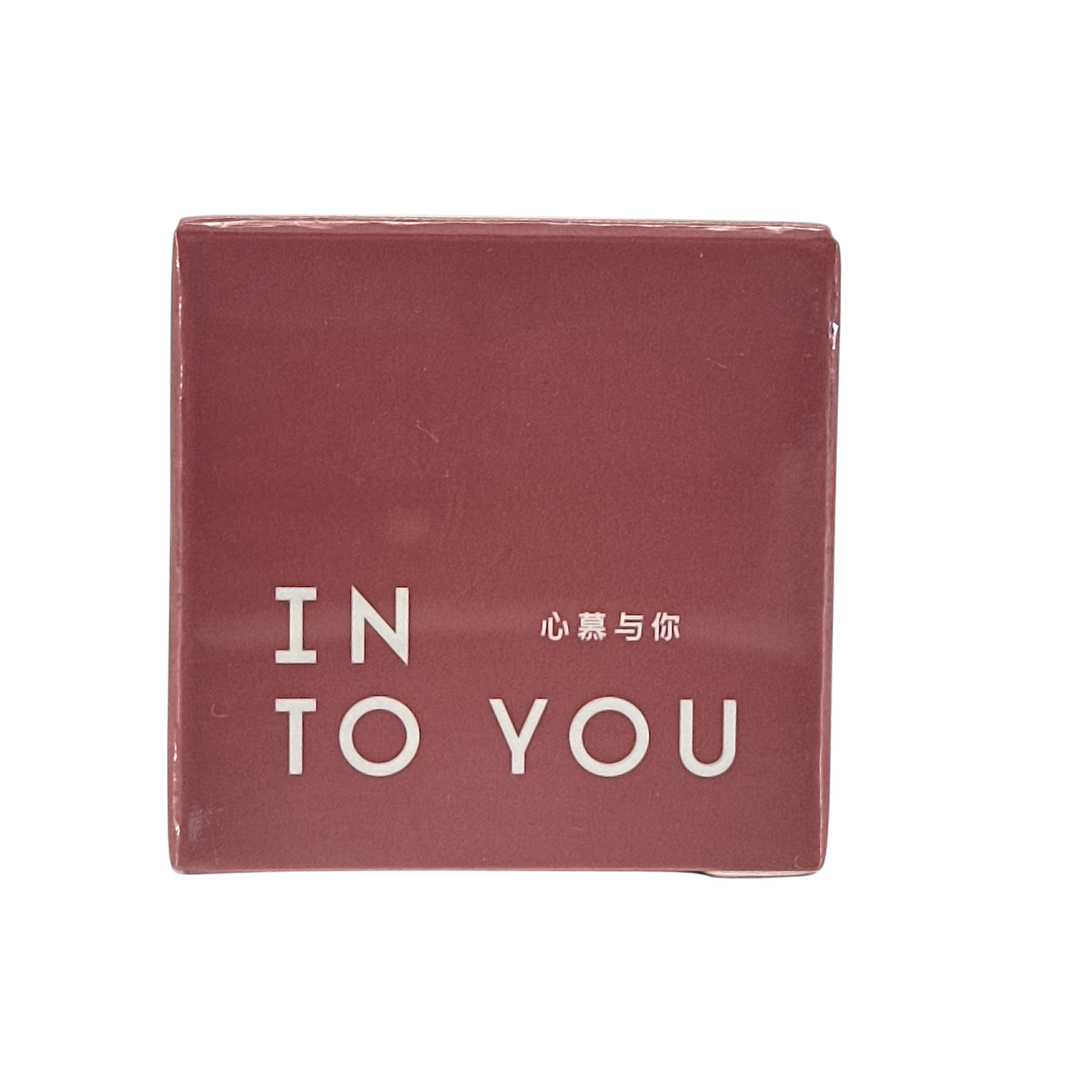 INTO YOU Shero Super Matte Lip & Cheek Mud (Canned) – PD02 Sunset Nu 5g warm nude matte tint in canned packaging, available at Zakura Global.