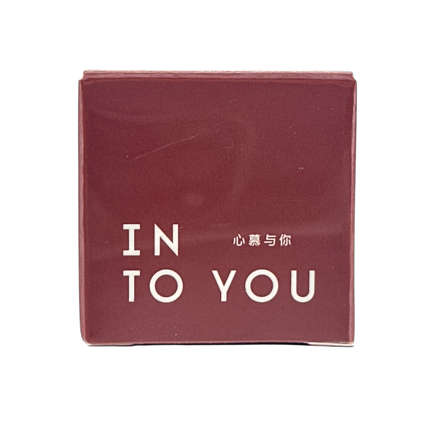 INTO YOU Shero Super Matte Lip & Cheek Mud (Canned) – PD03 Rouge Pe 5g rose red matte tint in canned packaging, available at Zakura Global.