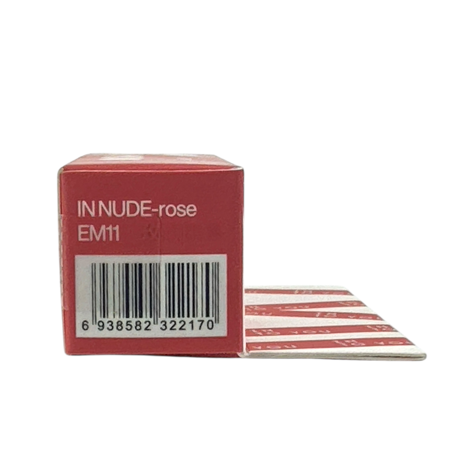 INTO YOU Shero Super Matte Lip & Cheek Mud – EM11 Rouge Pe 2g rose red matte tint, available at Zakura Global.