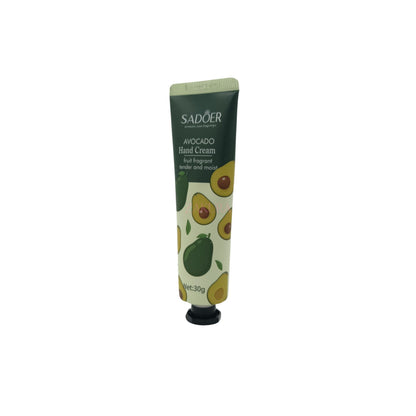 SADOER Hand Cream 30g (Rose/Avocado/Peach/Sakura/Horse Oil/Milk/Sheep) Avocado