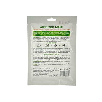 SADOER Aloe Foot Mask 1pair