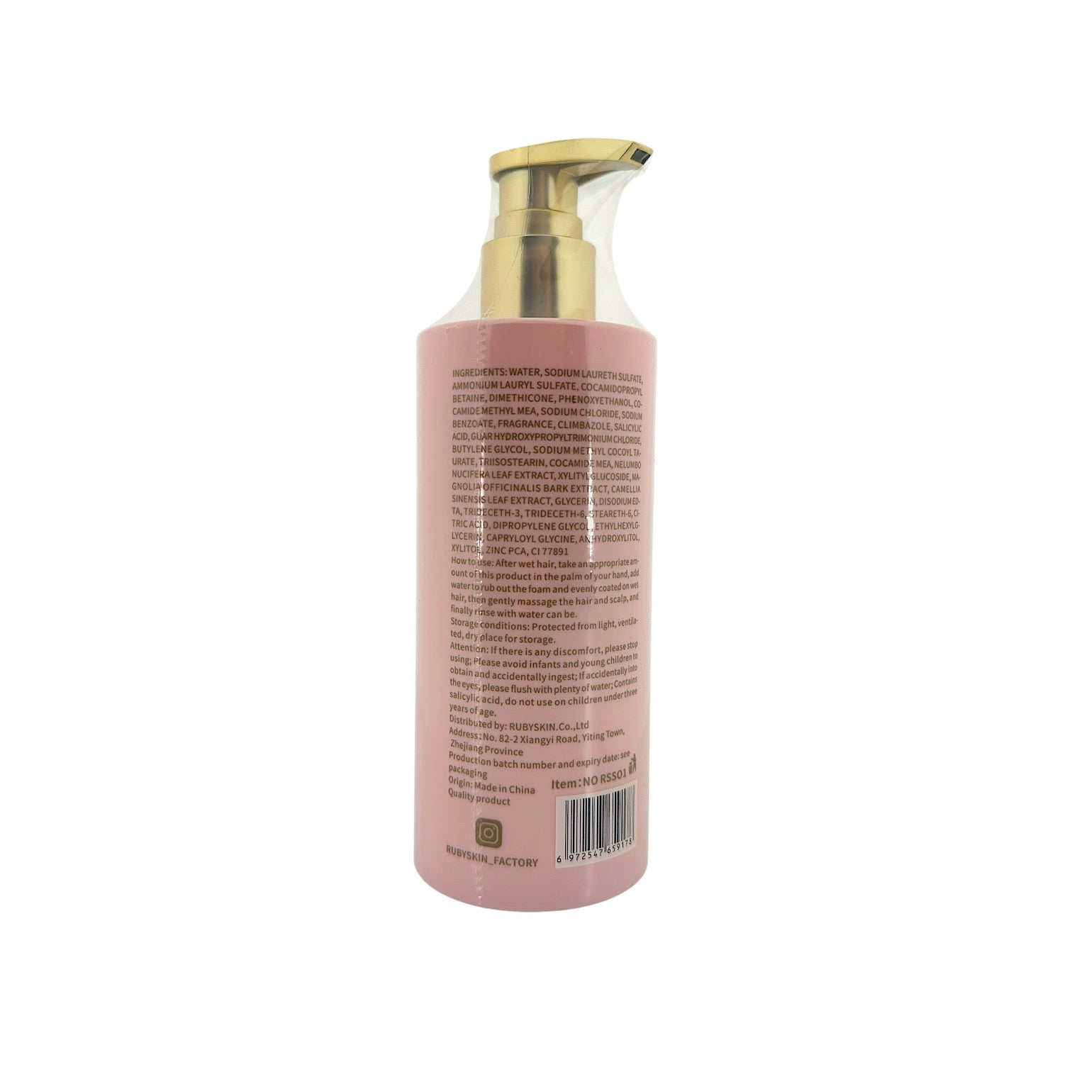 RUBYSKIN Fragrance Shampoo - Oil Control 300g