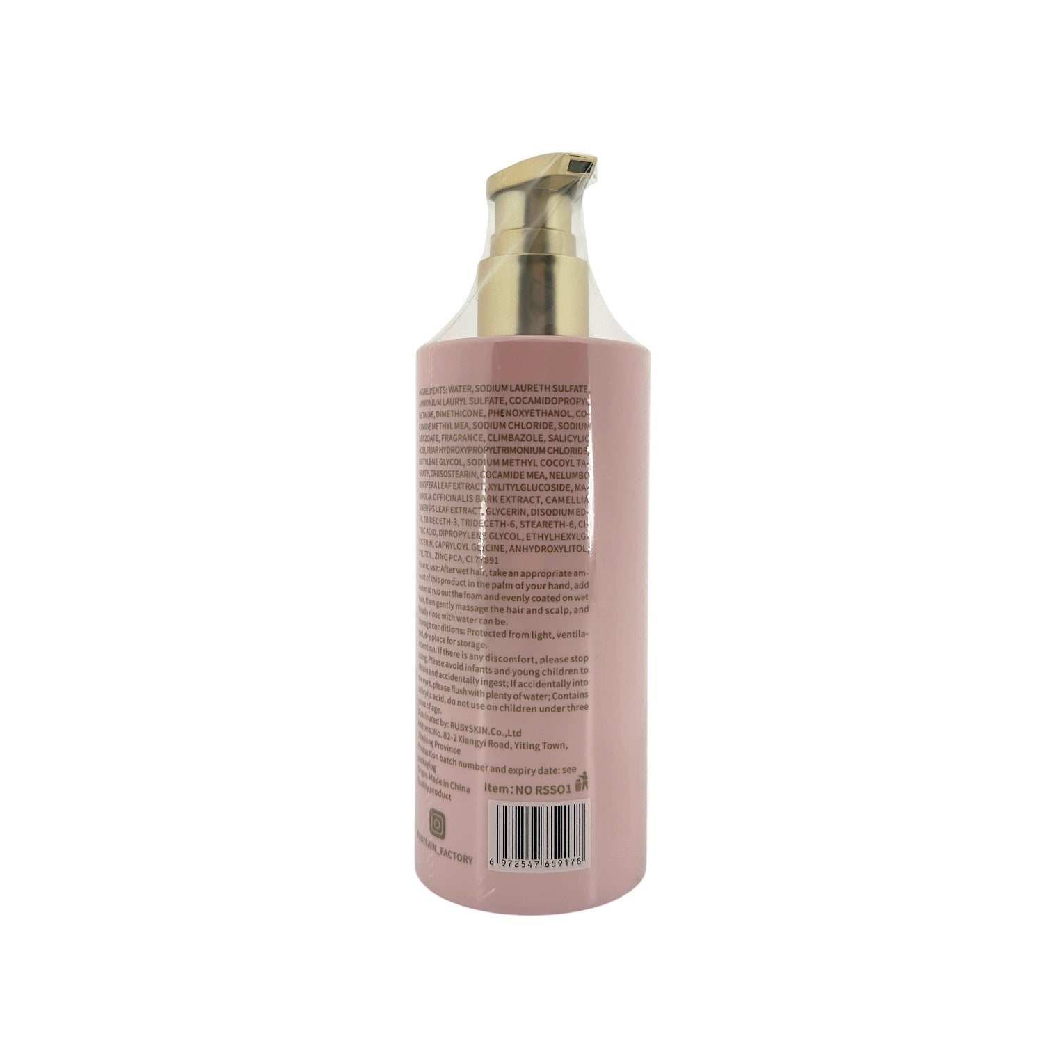 RUBYSKIN Fragrance Shampoo - Oil Control 300g