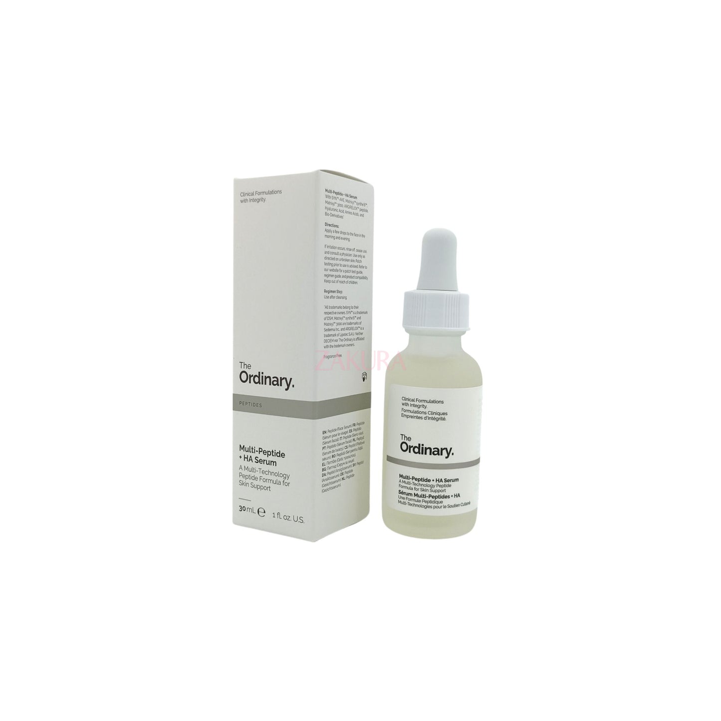 The Ordinary Multi-Peptide + HA Serum (30ml/ 60ml) 30ml