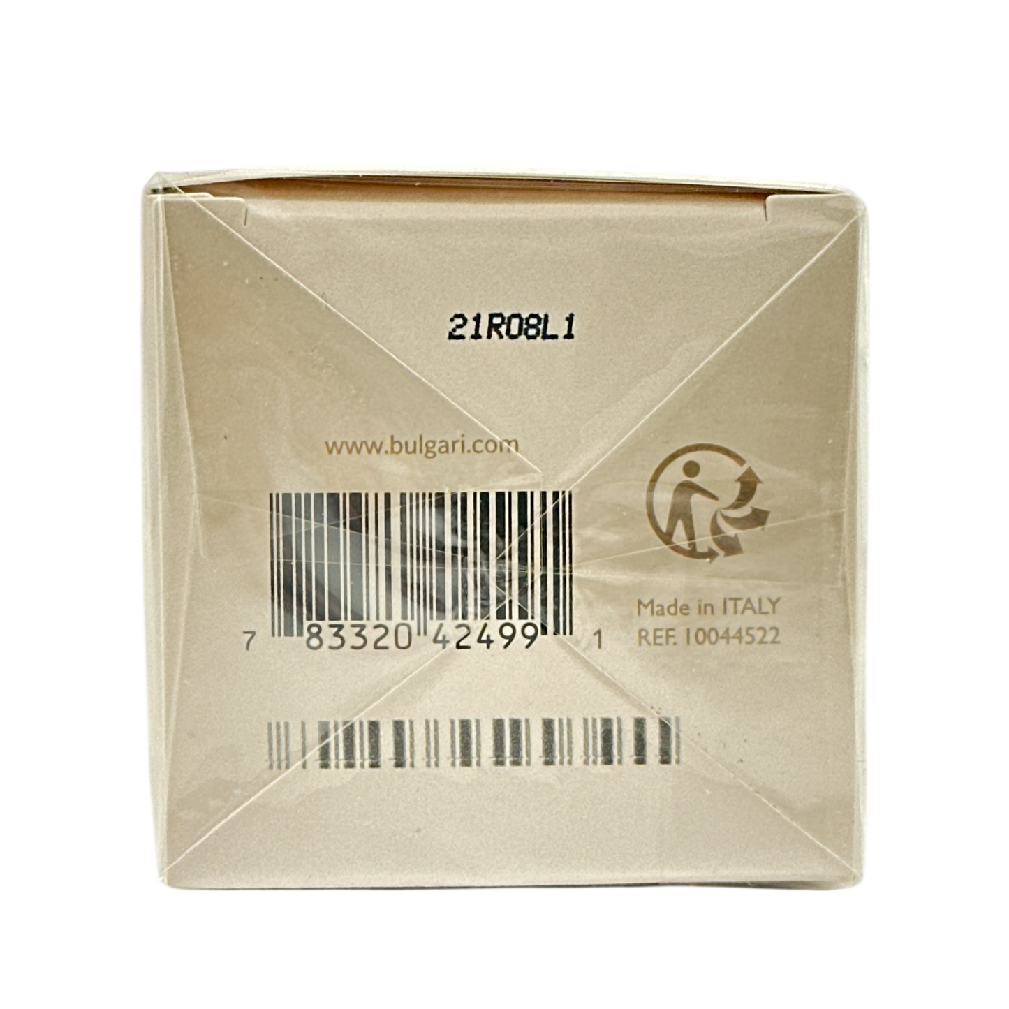 Bvlgari Eau Parfumée Thé Blanc – 75ml spray, unisex fragrance with white tea and musk, available at Zakura Global.