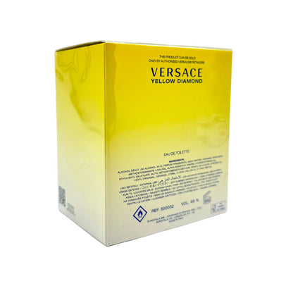 Versace Yellow Diamond Eau De Toilette Spray 90ml
