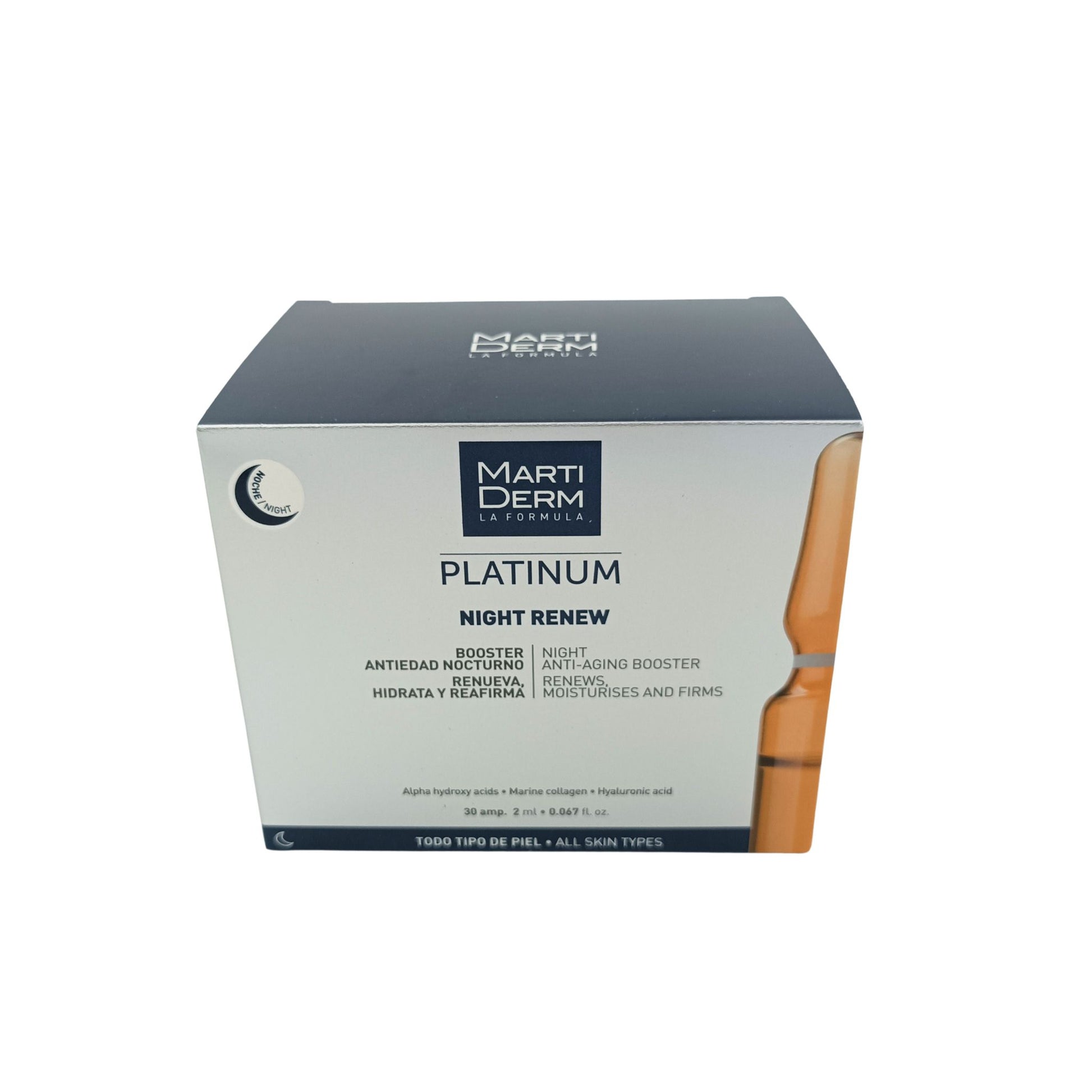 Martiderm Platinum Night Renew Ampoules 30x2ml