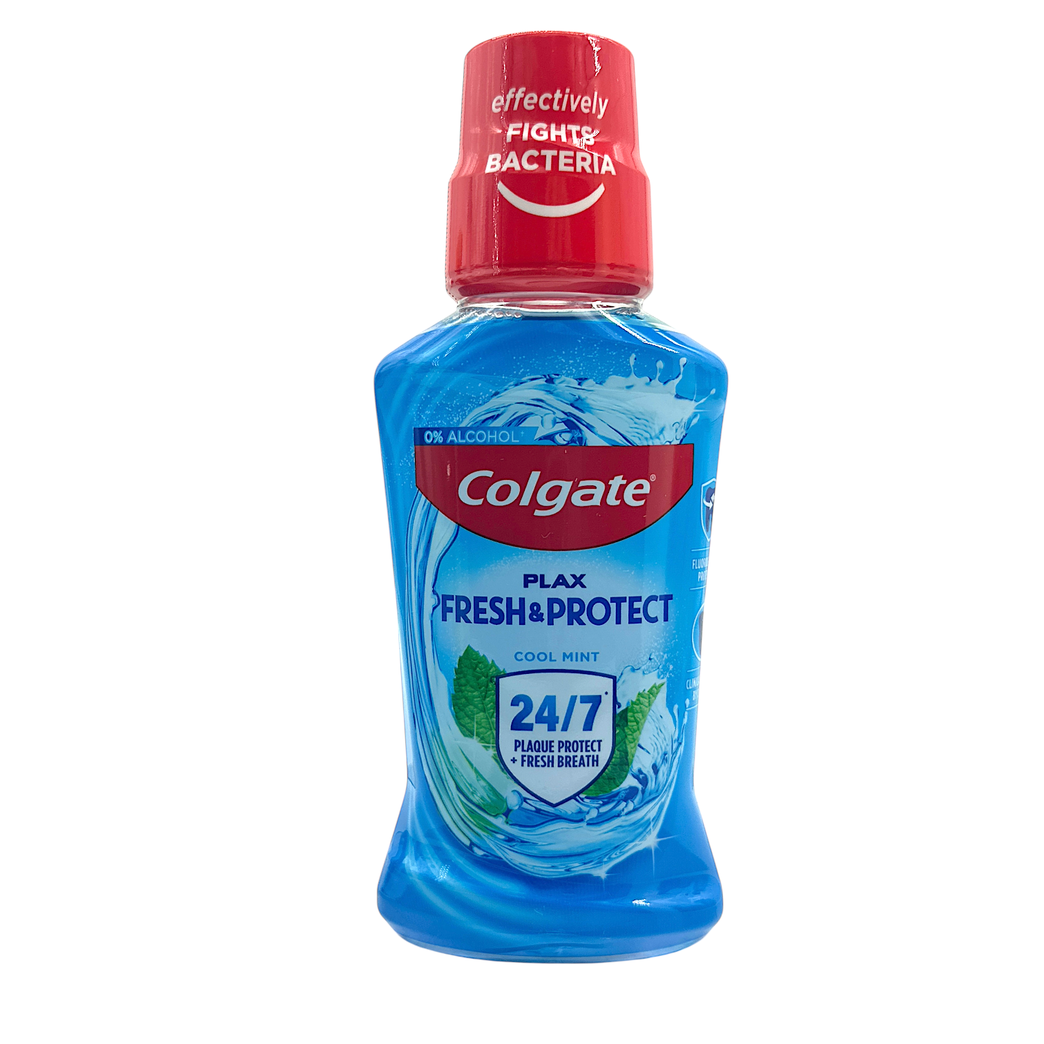 Colgate Plax Freshmint Mouthwash – 250ml alcohol-free formula for fresh breath and gum health, available at Zakura Global.