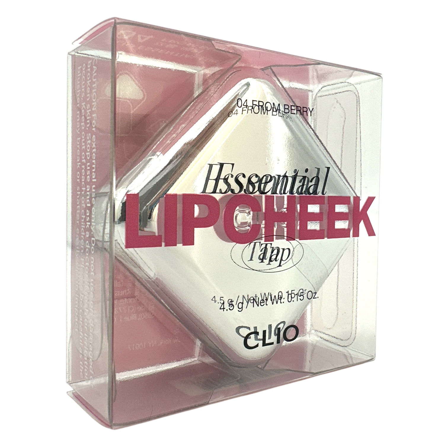 CLIO Essential Lipcheek Tap 4.5g (04 From Berry/06 Apple Garden)