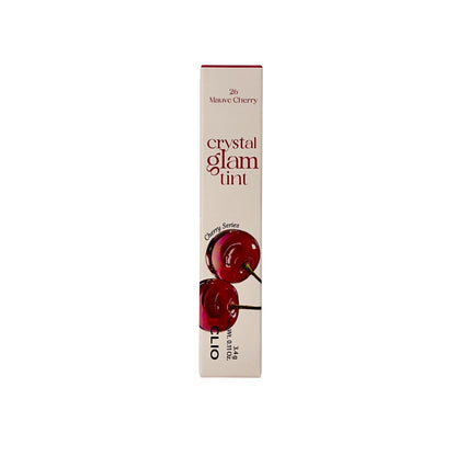 CLIO Crystal Glam Tint 26 Mauve Cherry 3.1g lipstick with glossy finish from Zakura Global.