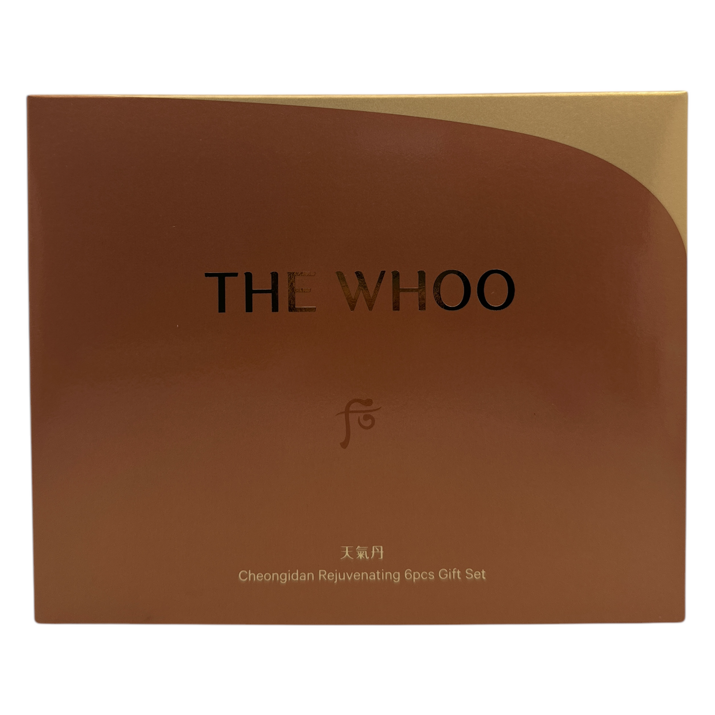 Whoo Cheongidan Radiant Special Set – six-piece anti-aging skincare collection with golden gardenia, available at Zakura Global.