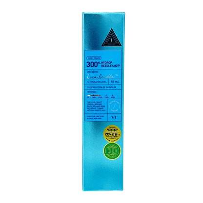 VT Hydrop Reedle Shot 300 50ml – Korean microneedle serum for hydration and skin texture, available at Zakura Global.