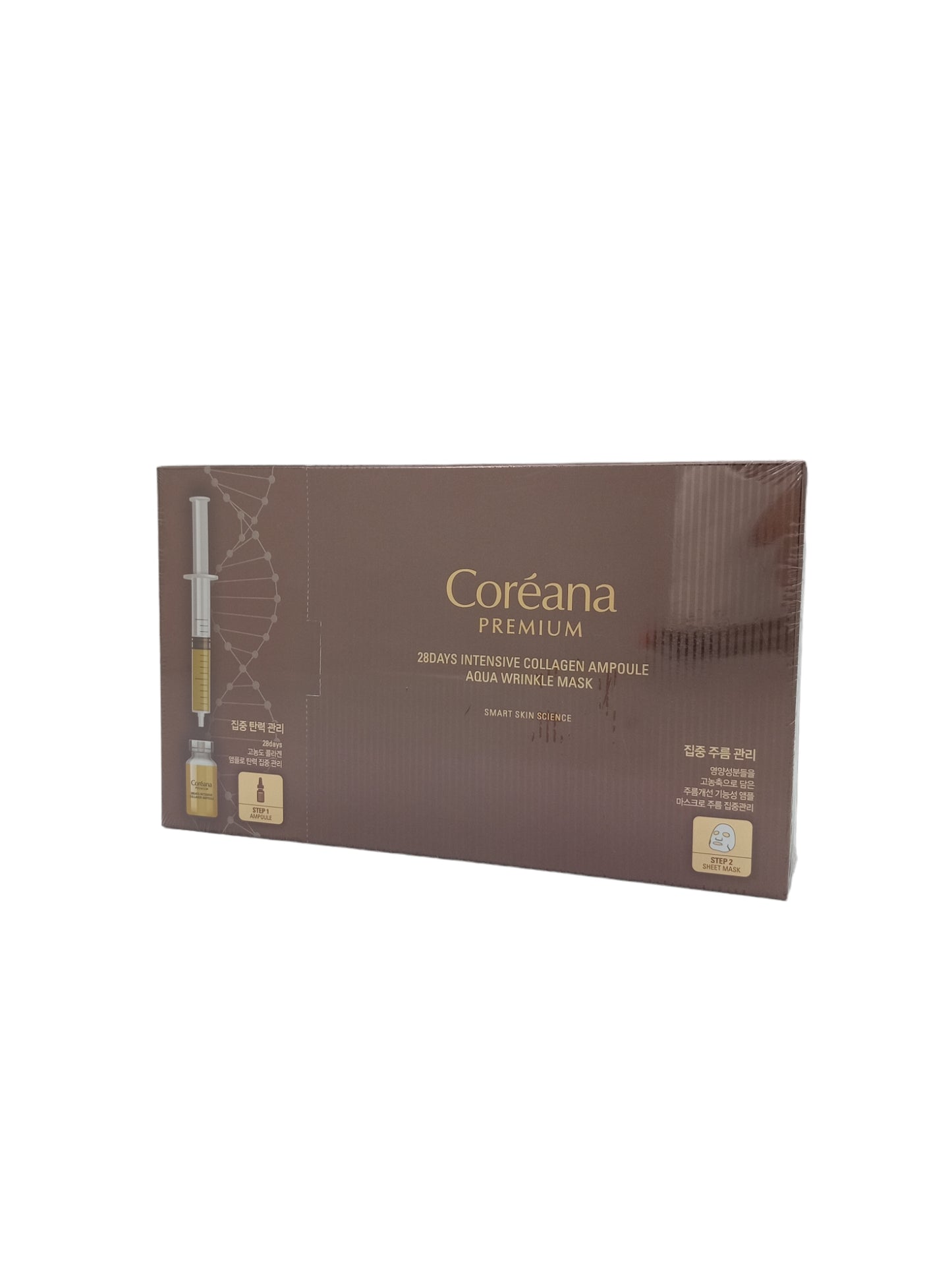 Coreana Premium 28 Days Inten Collagen Aqua Wrinkle Mask 2ml+25mlx10pcs