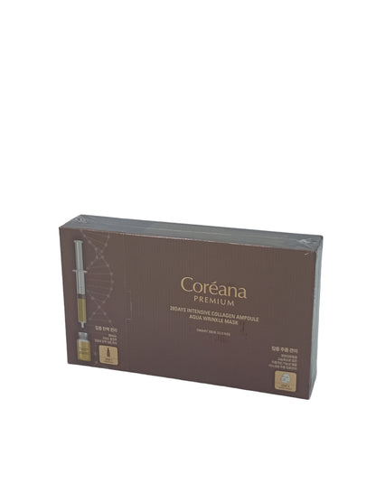 Coreana Premium 28 Days Inten Collagen Aqua Wrinkle Mask 2ml+25mlx10pcs