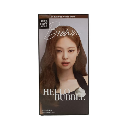 Mise en Scene All New Hello Bubble 32g 6N Choco Brown