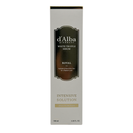 d'Alba White Truffle Intensive Serum Royal 100ml – Premium brightening and anti-aging serum by Zakura Global.