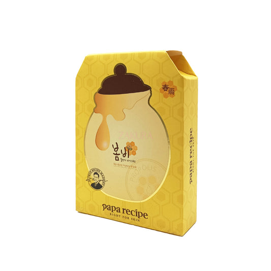 Papa Recipe Bombee Mask 10pcs(Whitening Honey/Black Honey/Honey) Honey