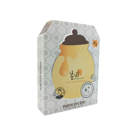 Papa Recipe Bombee Mask 10pcs(Whitening Honey/Black Honey/Honey) Whitening Honey