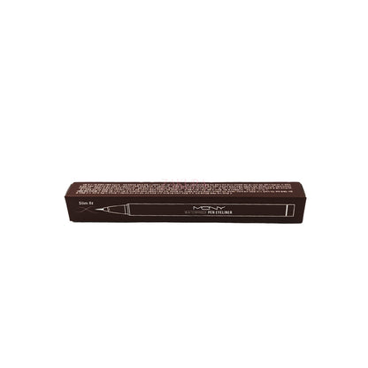 Macqueen NewYork Waterproof Pen Eyeliner - 02 Deep Brown 0.6g