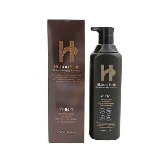 Hi.bonHair 4-IN-1 Backwards Aging Shampoo 400ml