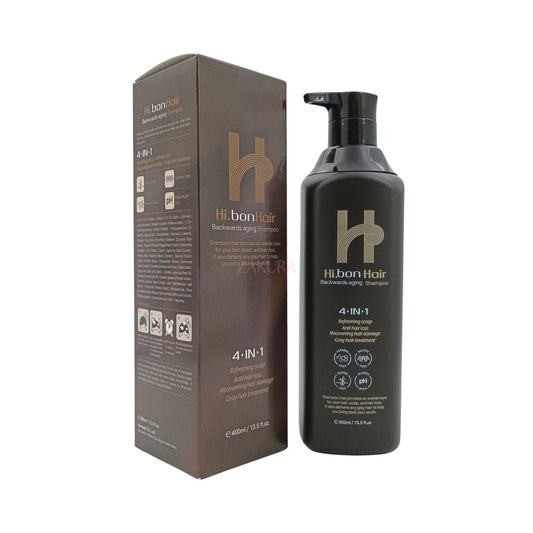 Hi.bonHair 4-IN-1 Backwards Aging Shampoo 400ml