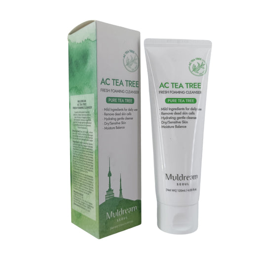 Muldream Ac Tea Tree Fresh Foaming Cleanser 120ml