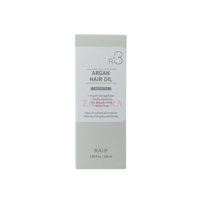 Raip R3 Argan Hair Oil 100ml Unscented