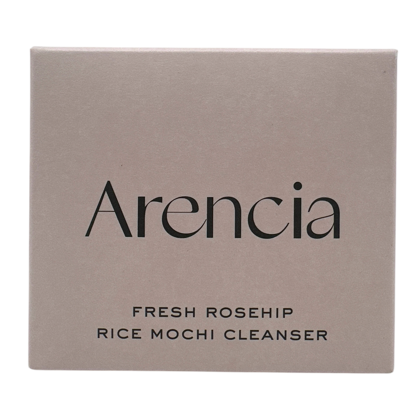 Arencia Fresh Rosehip Mochi Cleanser – Korean mochi-textured cleanser with rosehip and aloe vera, available at Zakura Global.