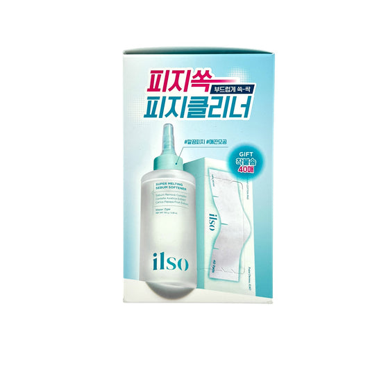 ilso Super Melting Sebum Softener 150ml + Cotton Pad 2pcs
