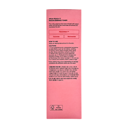 Anua Peach 77 + Niacin Essence Toner 250ml