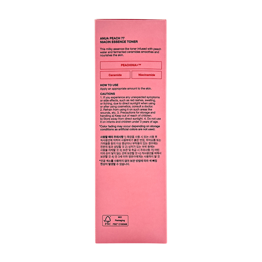 Anua Peach 77 + Niacin Essence Toner 250ml