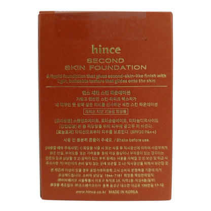 Hince Second Skin Cover Foundation - 15 Rosy 40ml