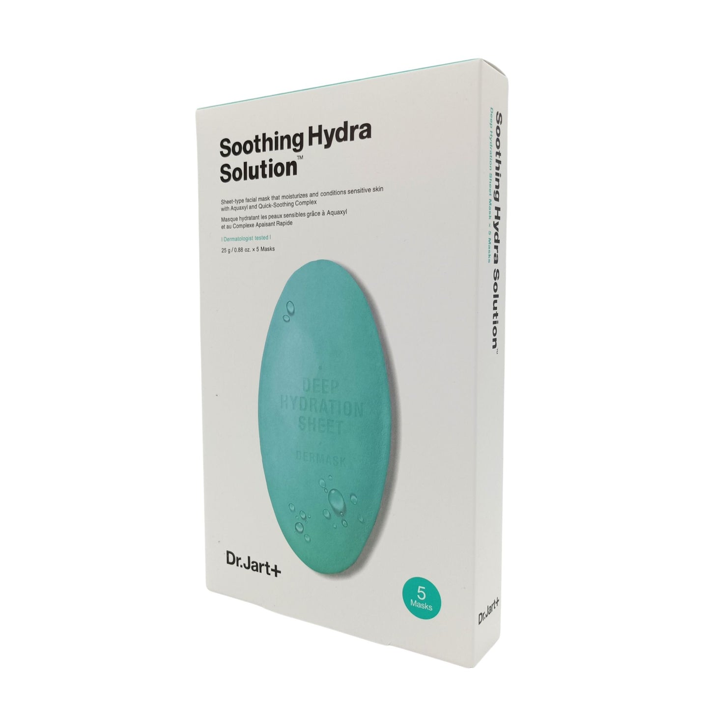 Dr. Jart+ Solution Mask 5pcs(Vital Hydra / Soothing Hydra/Porecting) Soothing Hydra