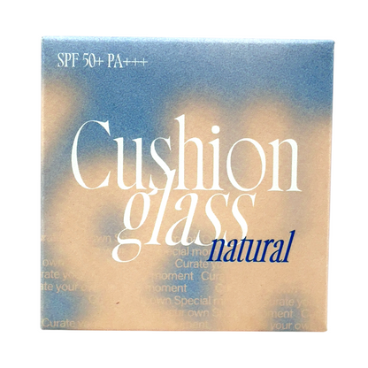 Cushion Glass Natural SPF50+PA+++ -1.5 Peach Glass 13g