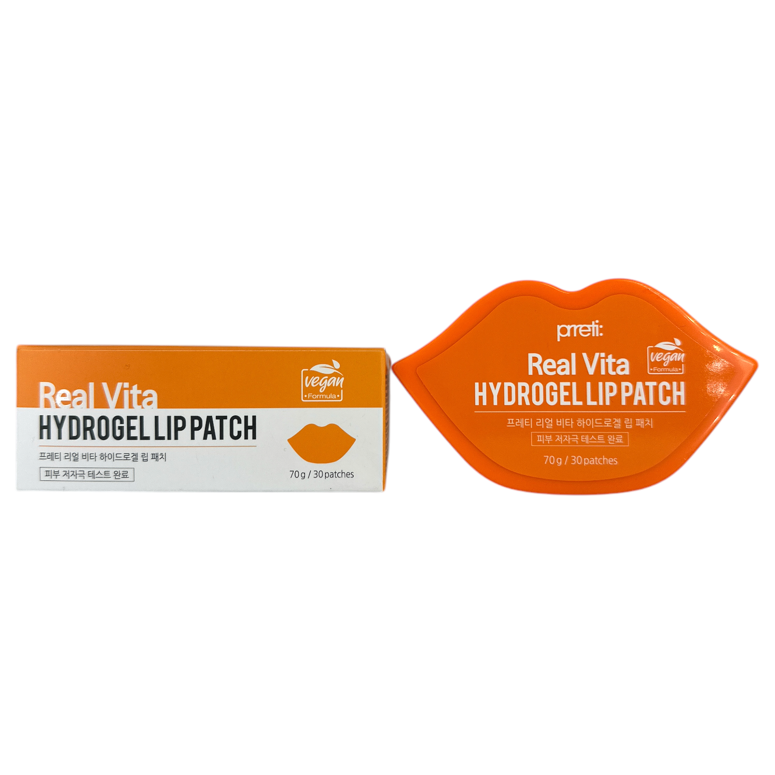 Prreti Real Vita Hydrogel Lip Patch – 30pcs vitamin lip masks