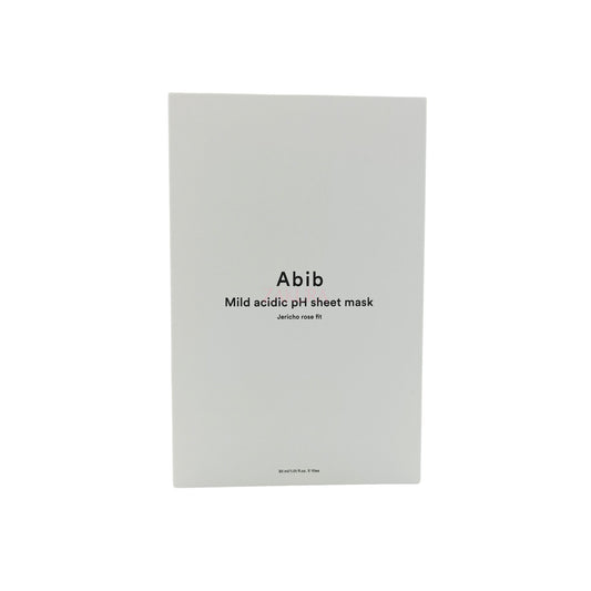 Abib Mild Acidic pH Sheet Mask 10pcs (Heartleaf Fit/Jericho Rose Fit) Jericho Rose Fit