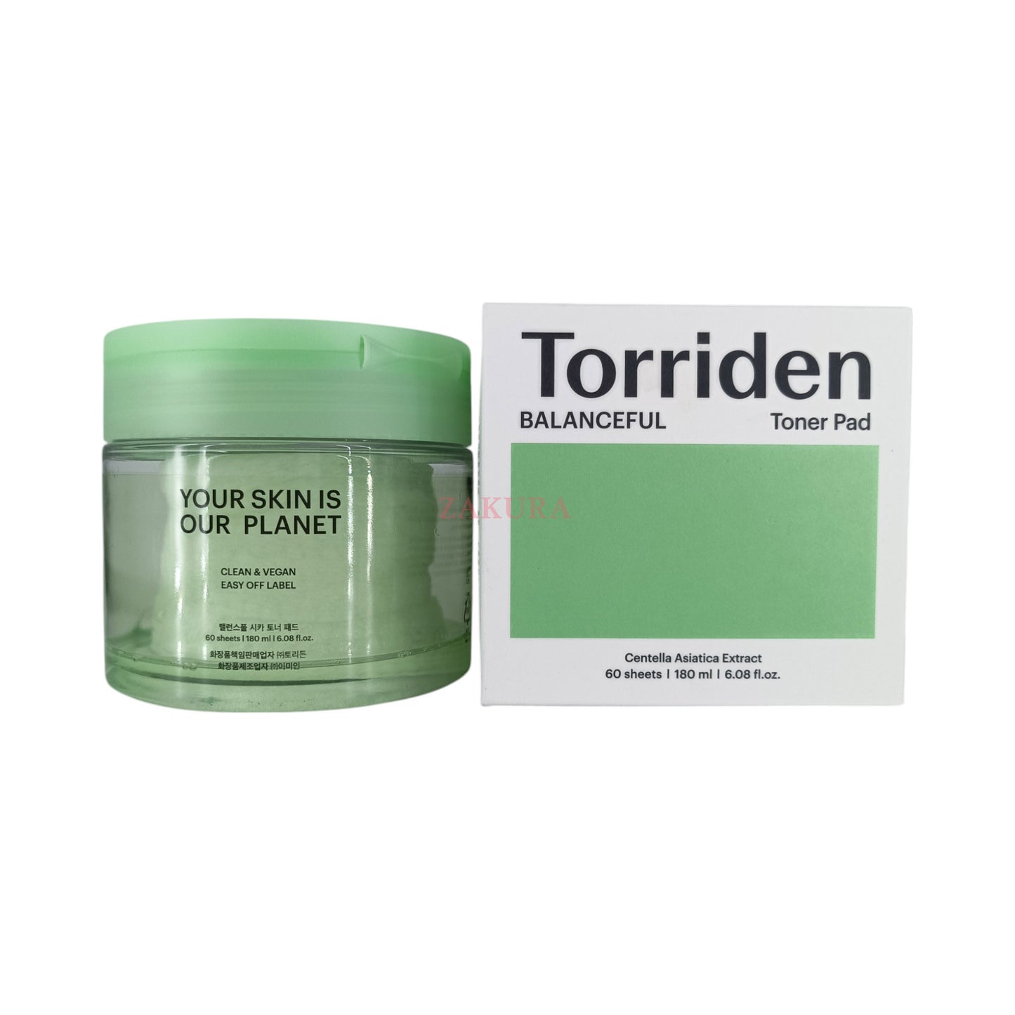 Torriden Balanceful Cica Toner Pad 60pads