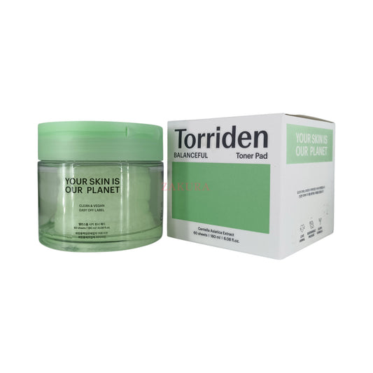 Torriden Balanceful Cica Toner Pad 60pads